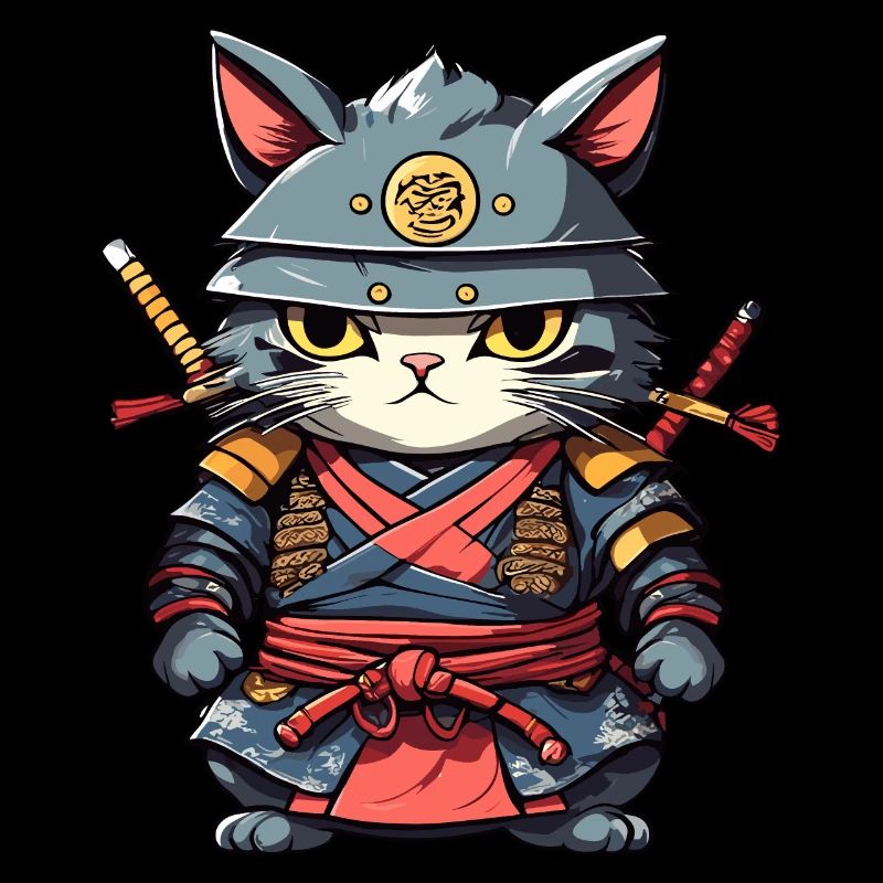 Samurai Cat #17