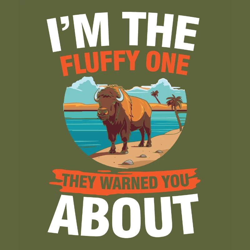 He Has Leather Skin für einen Bison-Fan oder