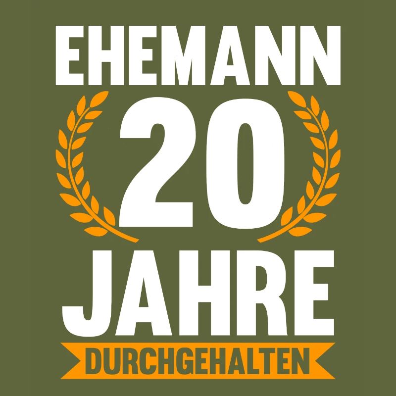 20 Jahre Ehe Ehemann Ehepaar Geschenk