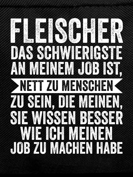 Fleischer Beruf Fleischerei Geschenk