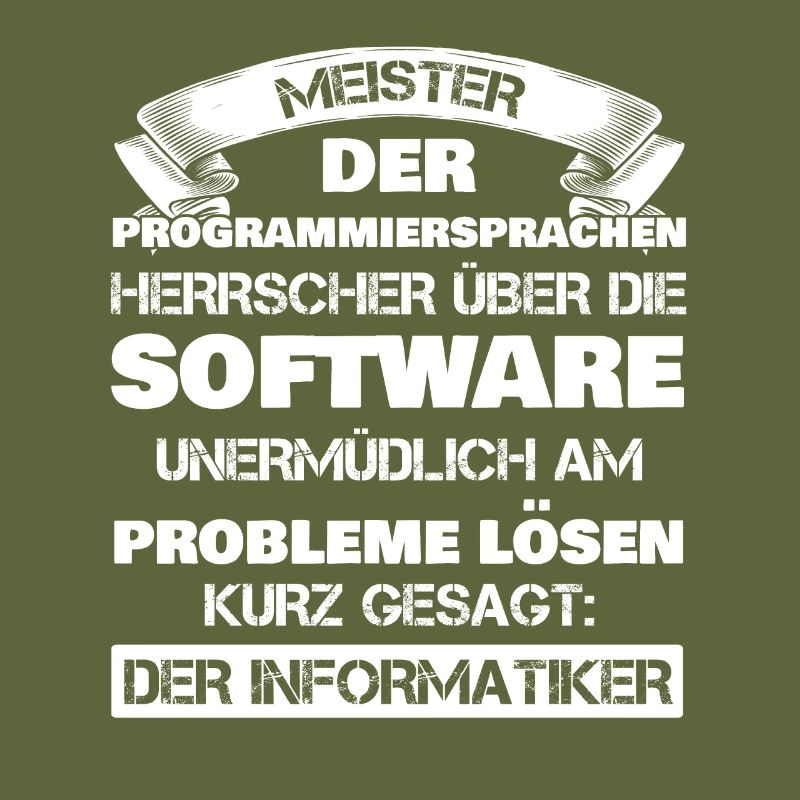 Informatiker Beruf Fachinformatiker Geschenk