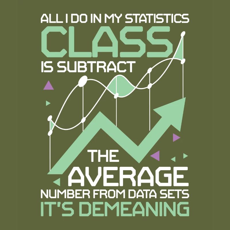 My Statistics Class Subtract The Average Number