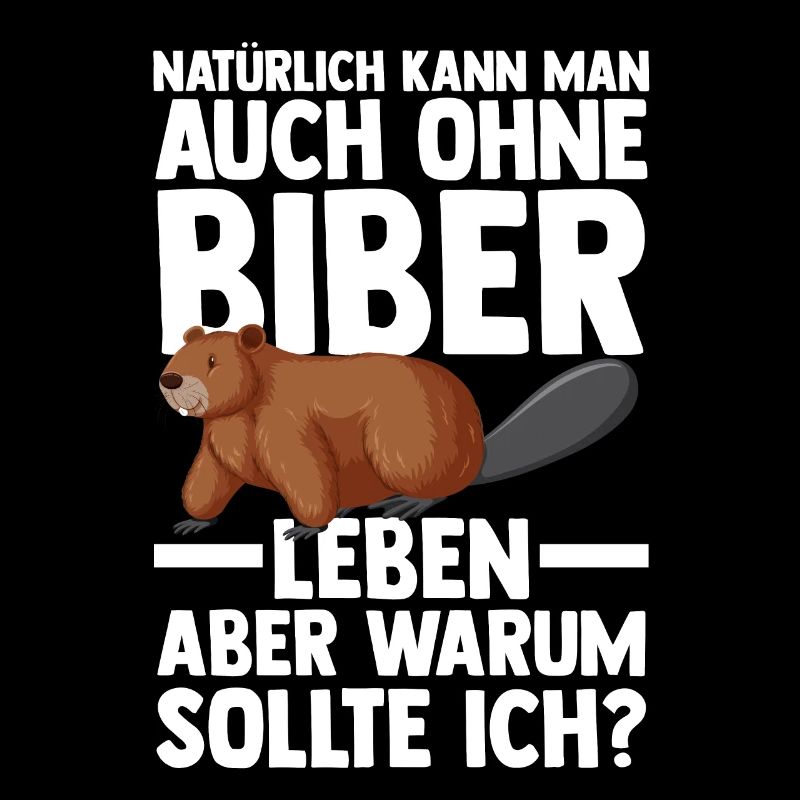 Biber Tier Biber Damm Geschenk