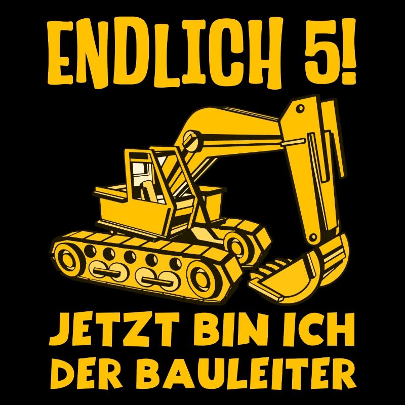 Endlich 5 Jetzt bin ich der Bauleiter 5 Jahre alt