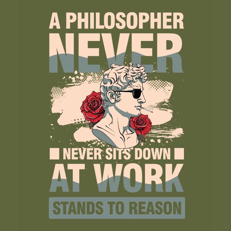 A Philosopher Never Sits Down at Work