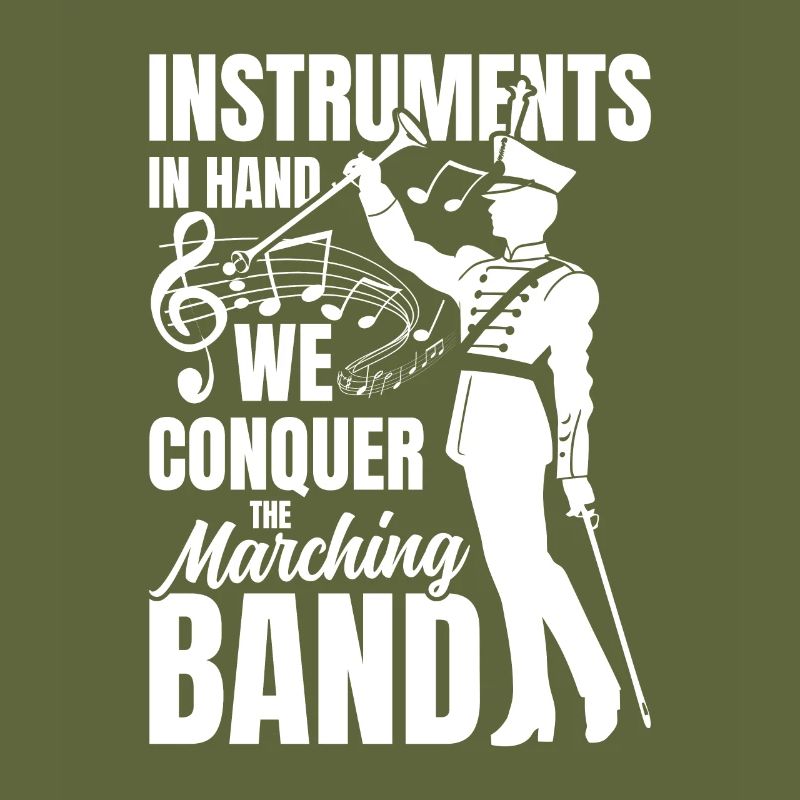 Instruments In Hand We Conquer The Marching Band