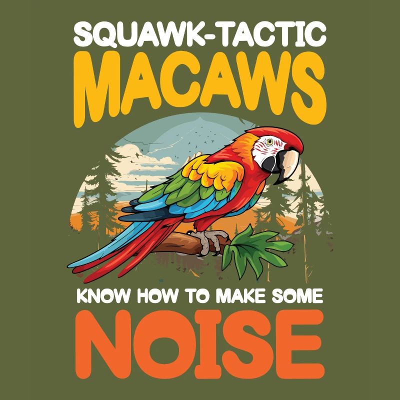Squawk-Tastic Macaws Make Some Noise