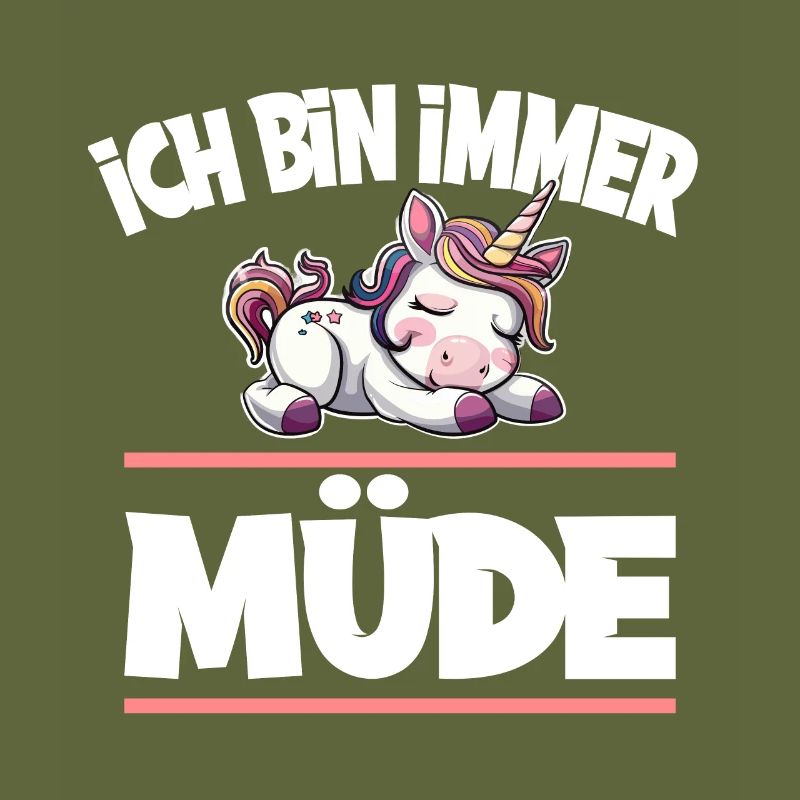 Ich Bin Immer Müde Einhorn