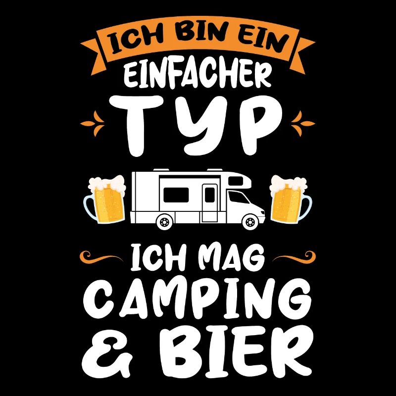 Campen Bier Campingplatz Geschenk