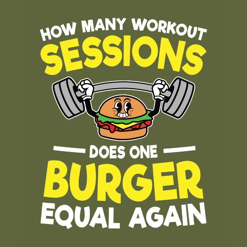 How Many Workout Sessions Does One Burger