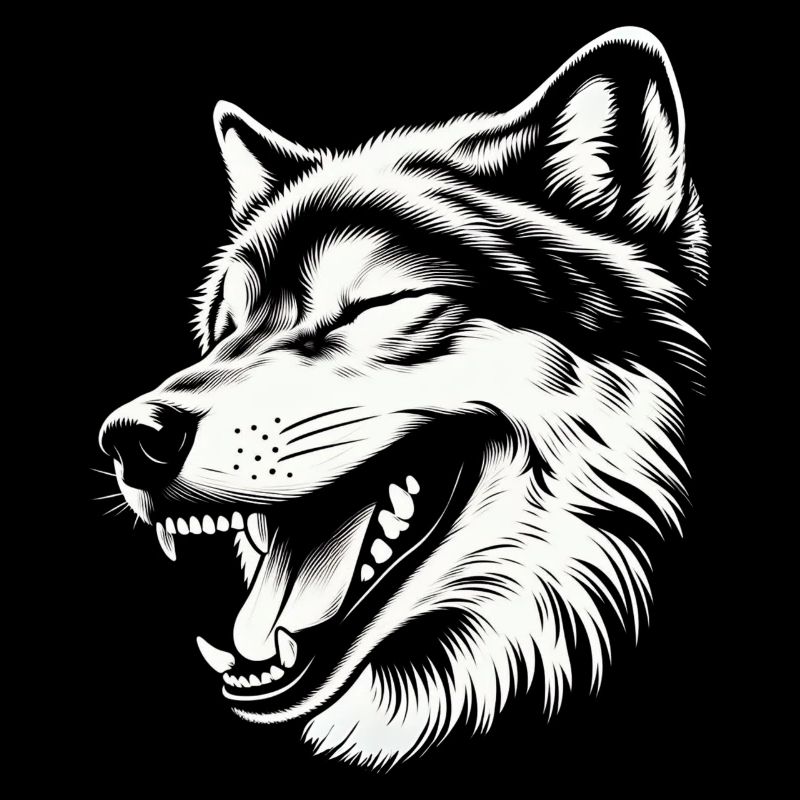 Loup rieur 🐺