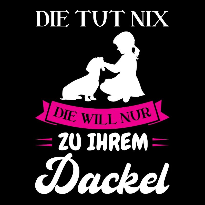 Dackel Hund Dackel Besitzer Geschenk