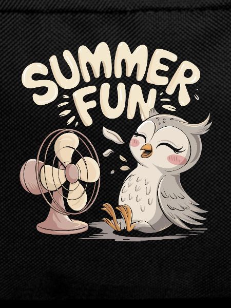 Summer Fun Owl with Fan