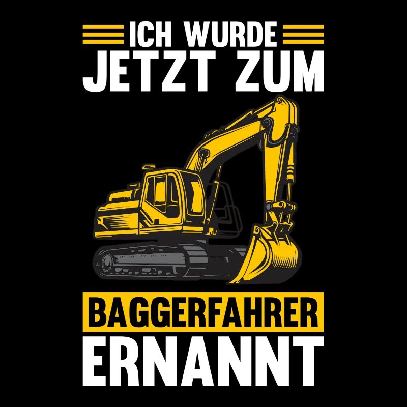 Bagger Fahrer Bagger Bauen Geschenk