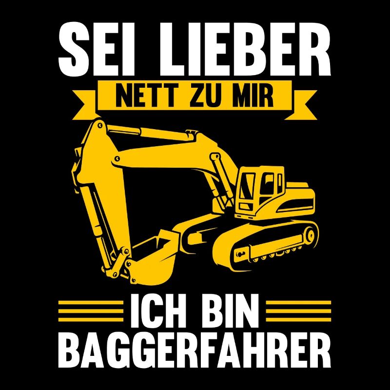 Bagger Fahrer Bagger Bauen Geschenk