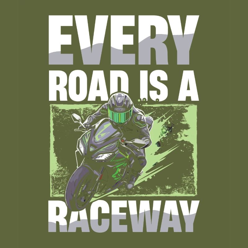 Chaque route est une piste de course Motards