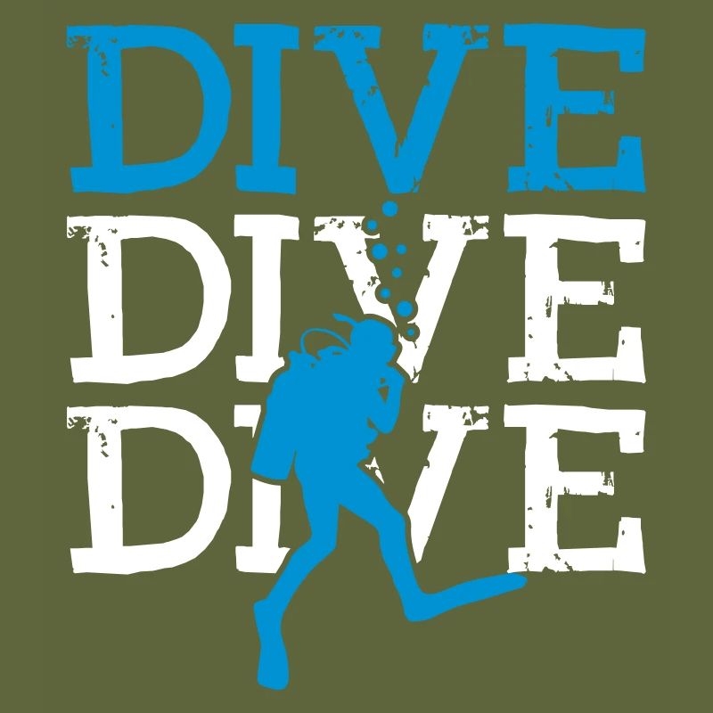Dive Tshirt Funny