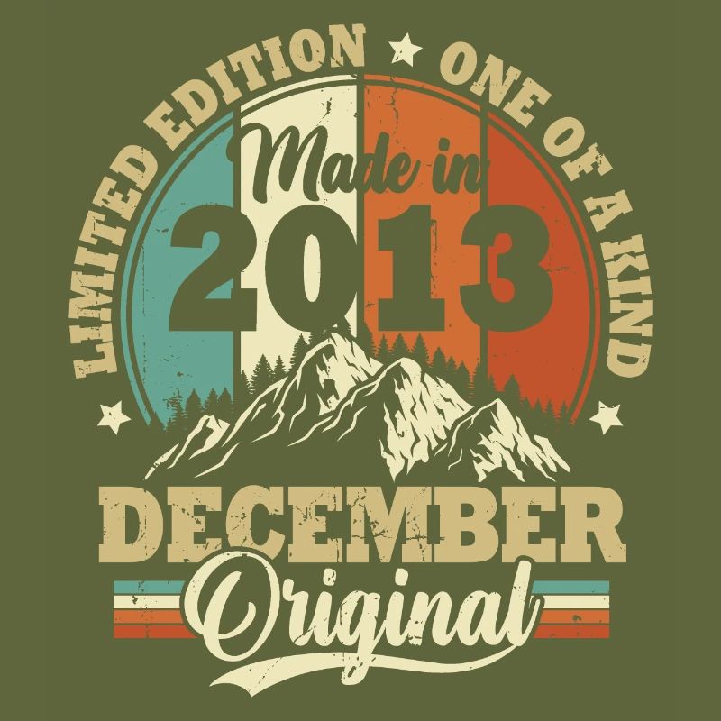 Geburtstagsgeschenk Dezember 2013 Vintage Retro