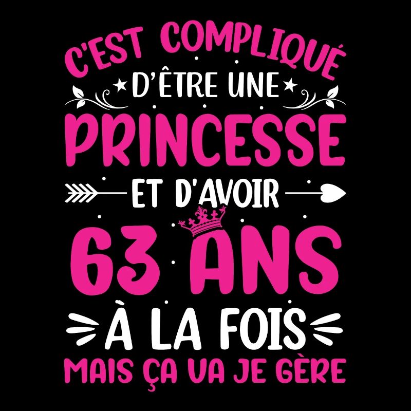 Une princesse et d'avoir 63 ans