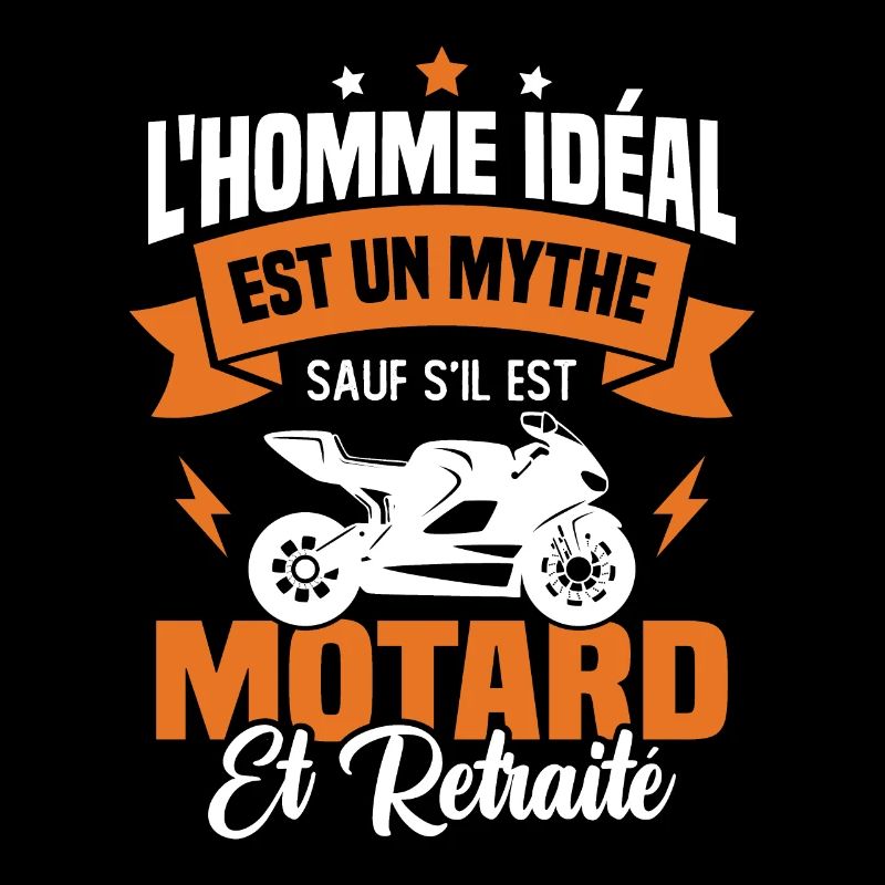 Motard Et Retraité