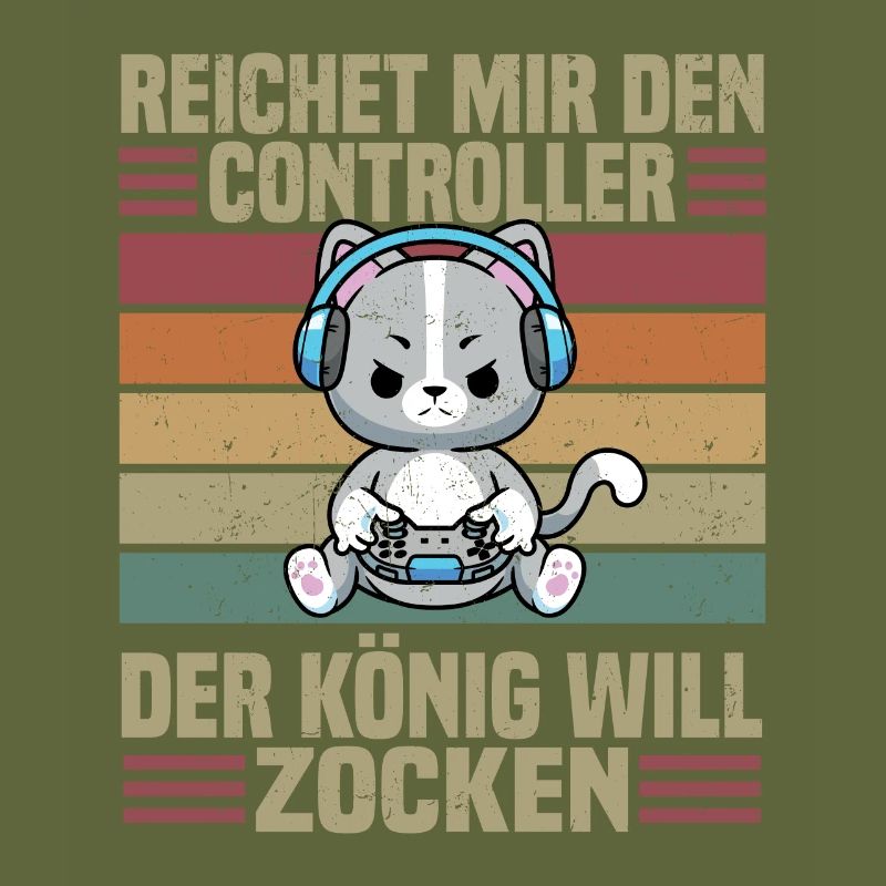 Reichet mir den Controller der König will zocken