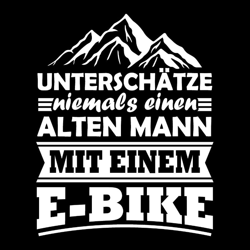 Unterschätze niemals einen alten Mann mit E-Bike