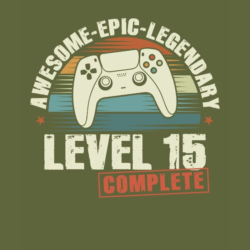 Level 15 Complete 15th Birthday Gift