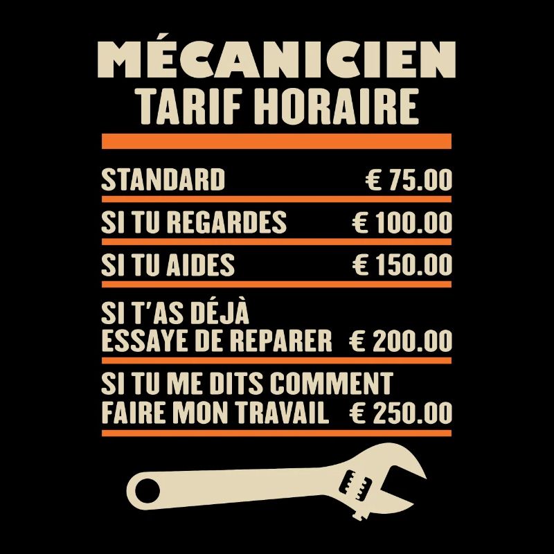 Mécanicien Tarif Horaire