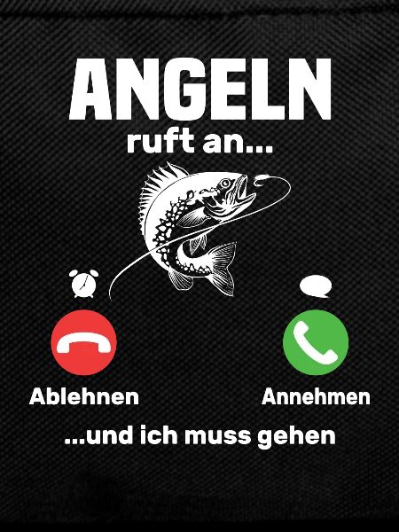 Angler calls, funny angler gift