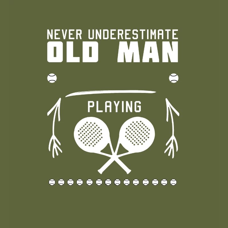 Do not underestimate the older man _____ who plays paddle