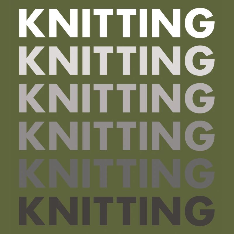 Knitter Knitting
