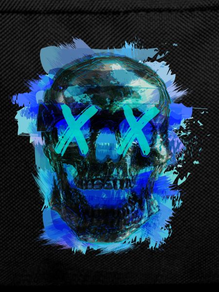 Blue Death (skull)