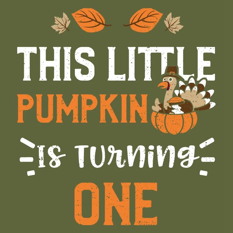 This Little Pumpkin Is Turning One