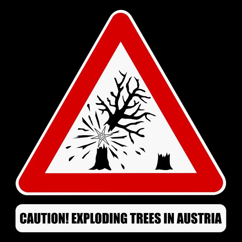 arbres qui explosent,  exploding trees Austria