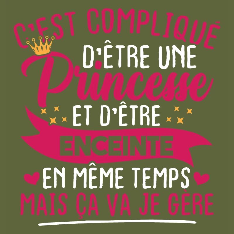 Une princesse et d'être enceinte