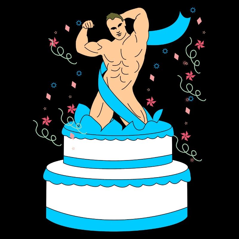 Striptease Surprise Man Nude Bachelors