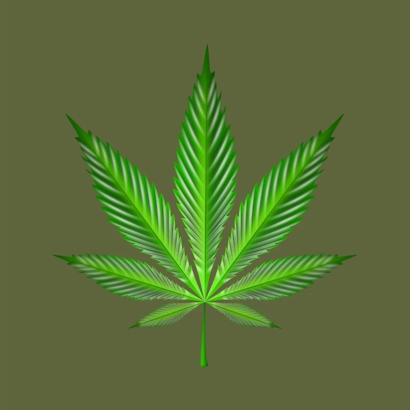Cannabis leaf