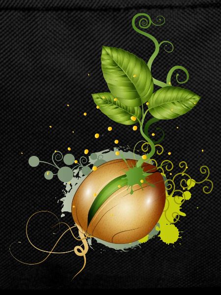 tender germinates in the soil
