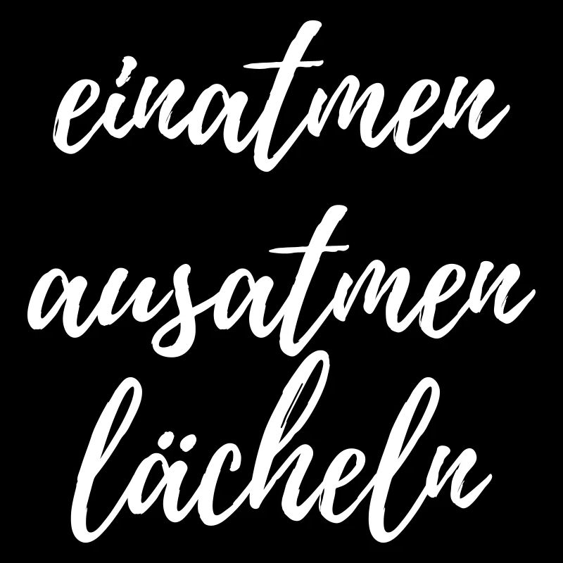 einatmen ausatmen lächeln