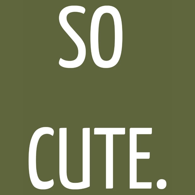 So cute