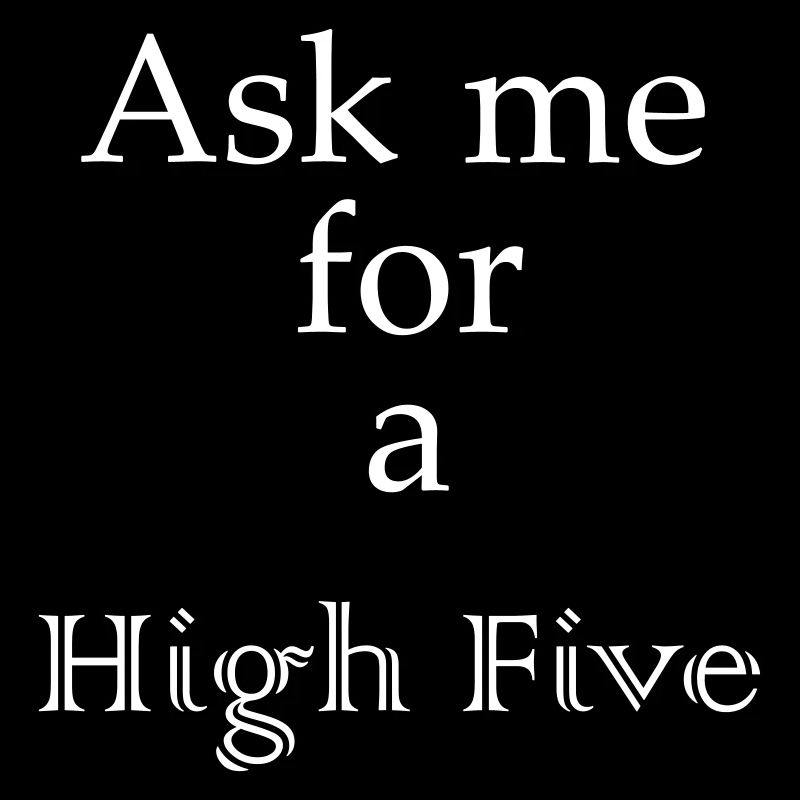 High Five - lettering