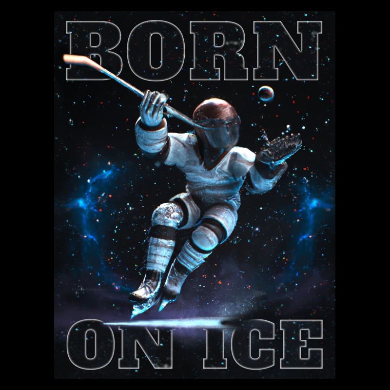 Eishockeyspieler mit Superkräften