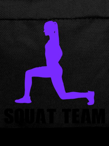 Woman Squat Team