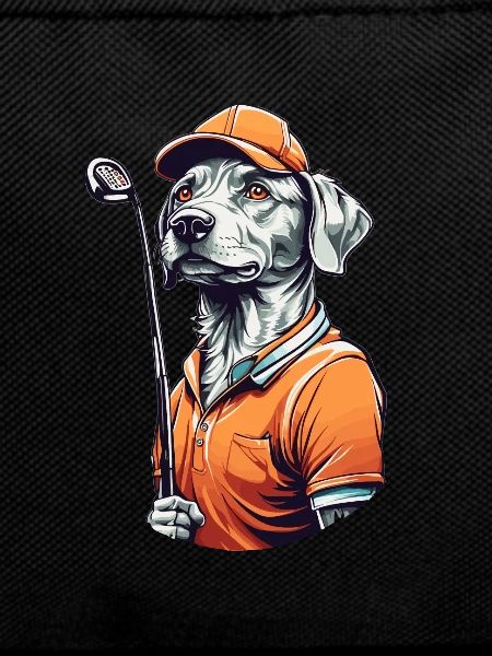 Golfer Dog Golfer Design Aesthetic