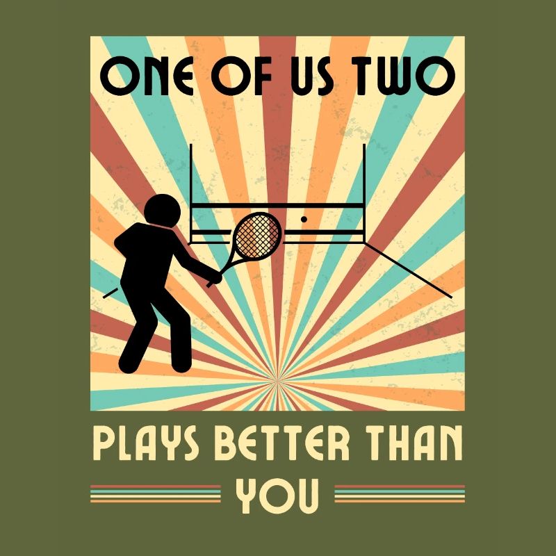 Einer Von Uns Beiden Spielt Besser Als Du Squash