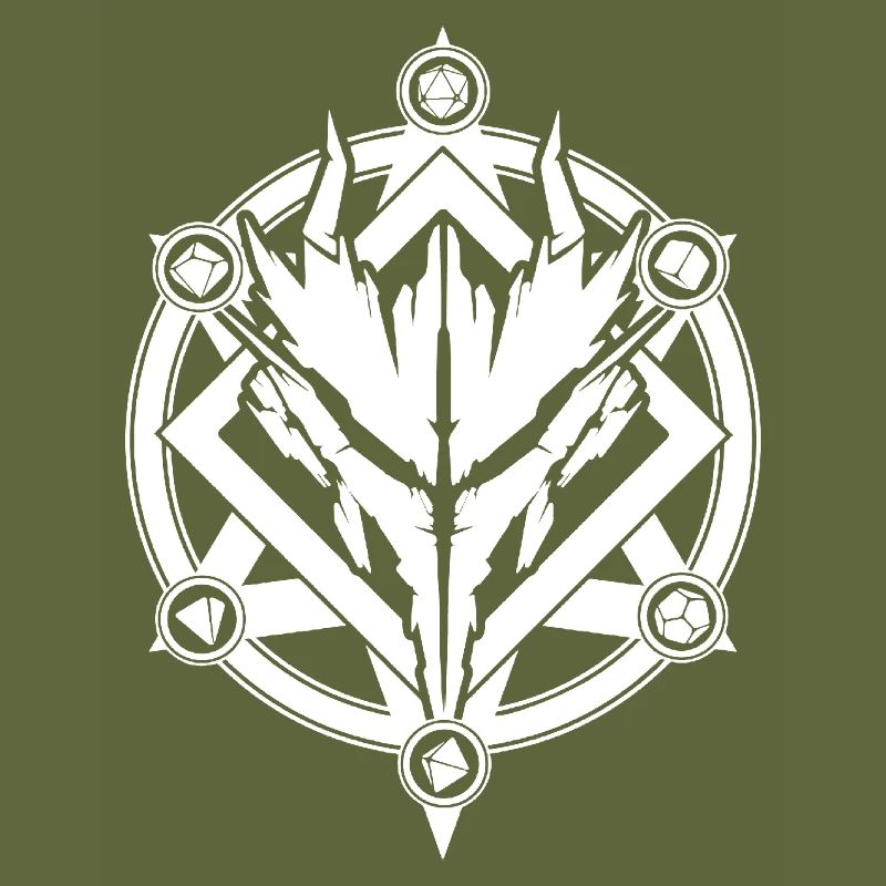 Magic circles Emblem Warlock