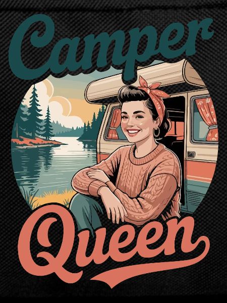 Camper Queen Retro Camping