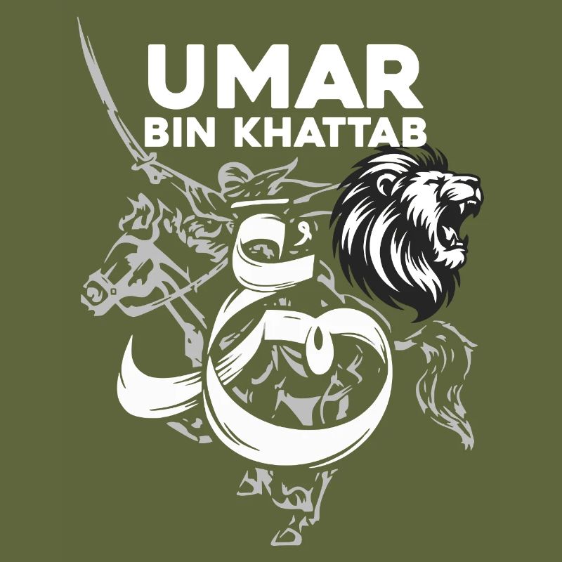 Umar Bin Khattab Inspirational tshirt