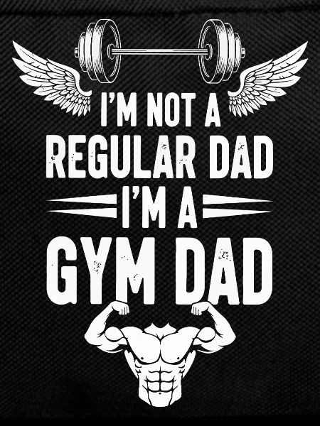 Gym Dad Motivation Design