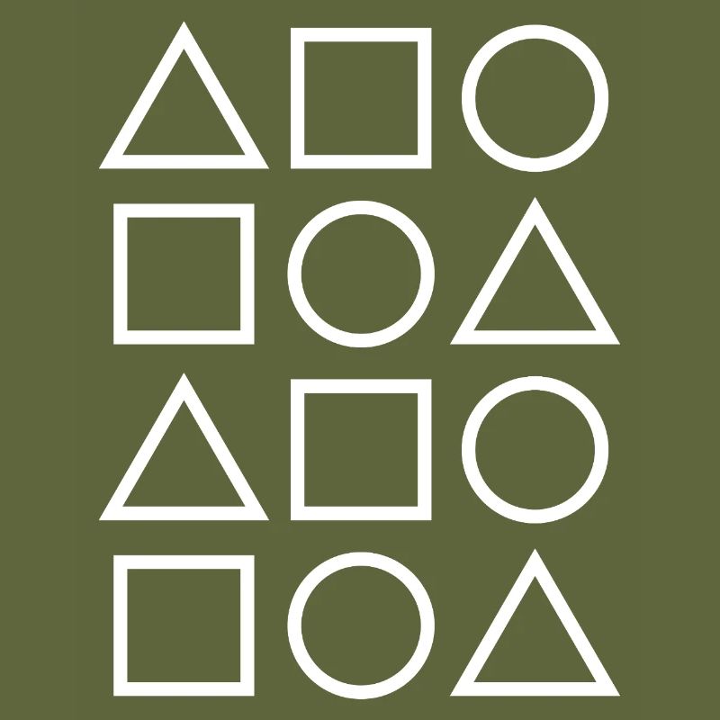 Geometric Glyph Grid